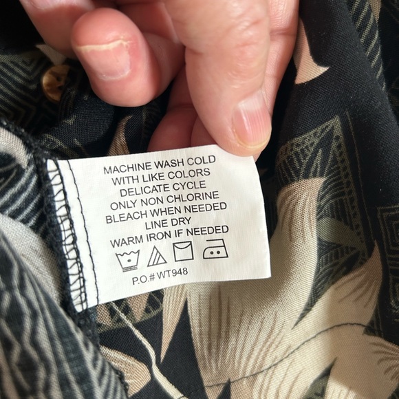 Puritan Short Sleeve Shirt Black L - Picture 5 of 5